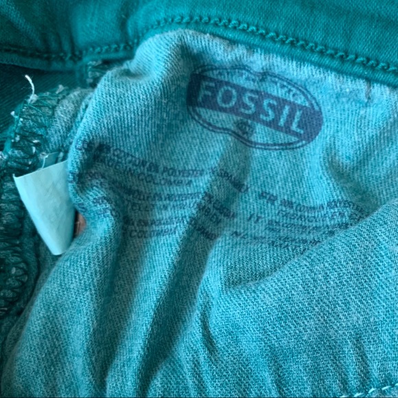 Fossil Teal Super Skinny Jeans Size 28 - Picture 10 of 11